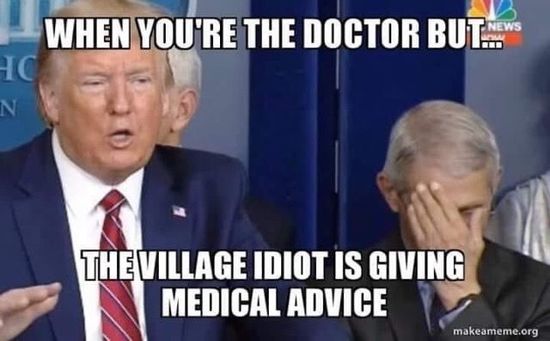 trump vs doctors